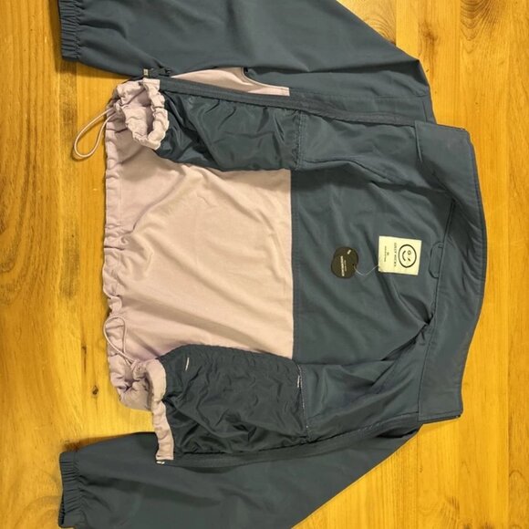 Gilly Hicks Full-Zip Womens Windbreaker Green Jacket XS X-Small NWT - Picture 12 of 13